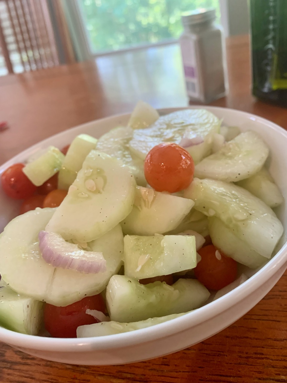 Image of cucumber salad